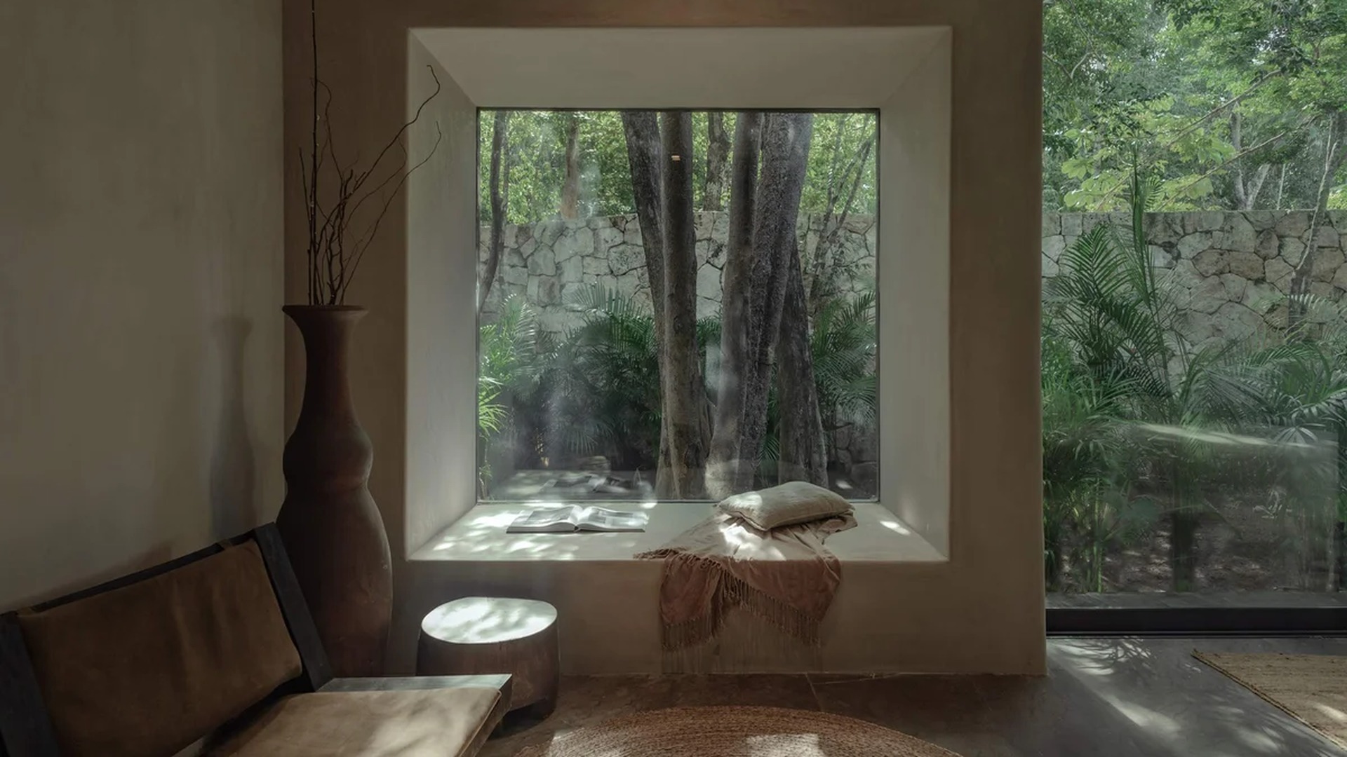 Image of a Reading Nook, featuring Picture Window and Window Seat.