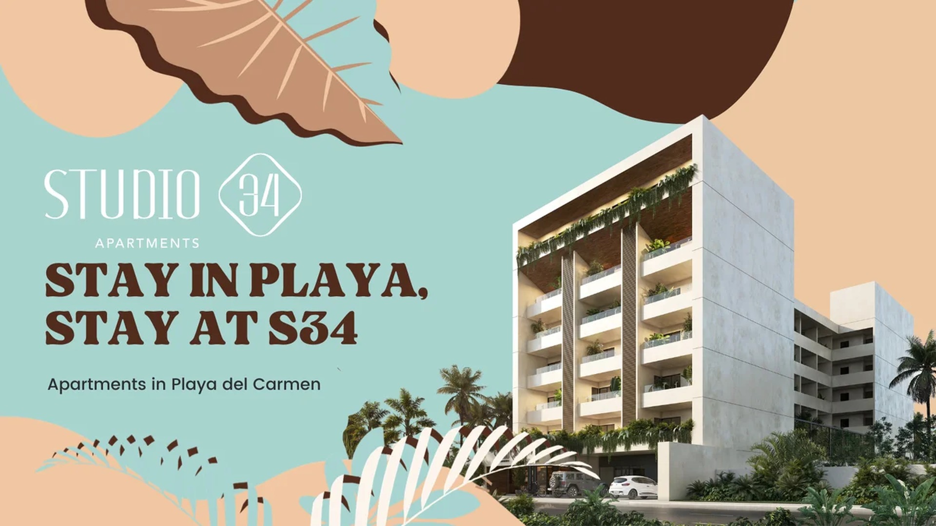 Image of a Modern Apartment Building, featuring Private Balconies and Contemporary Design.