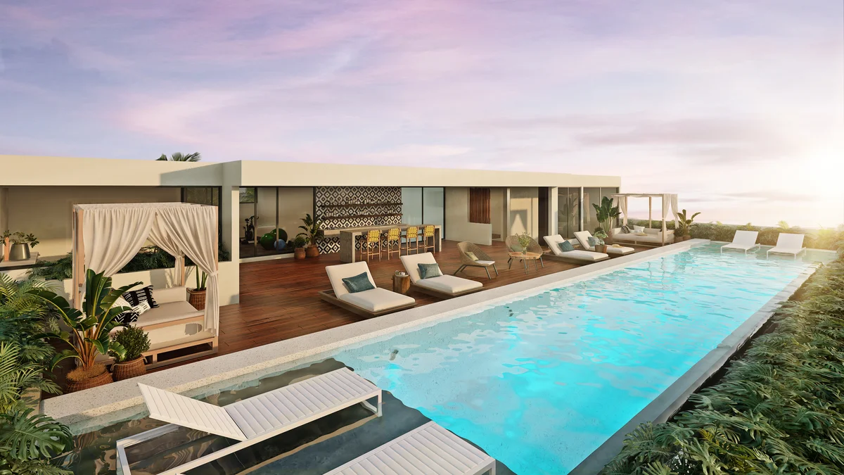 Image of a Rooftop Terrace, featuring Swimming Pool and Sundeck.