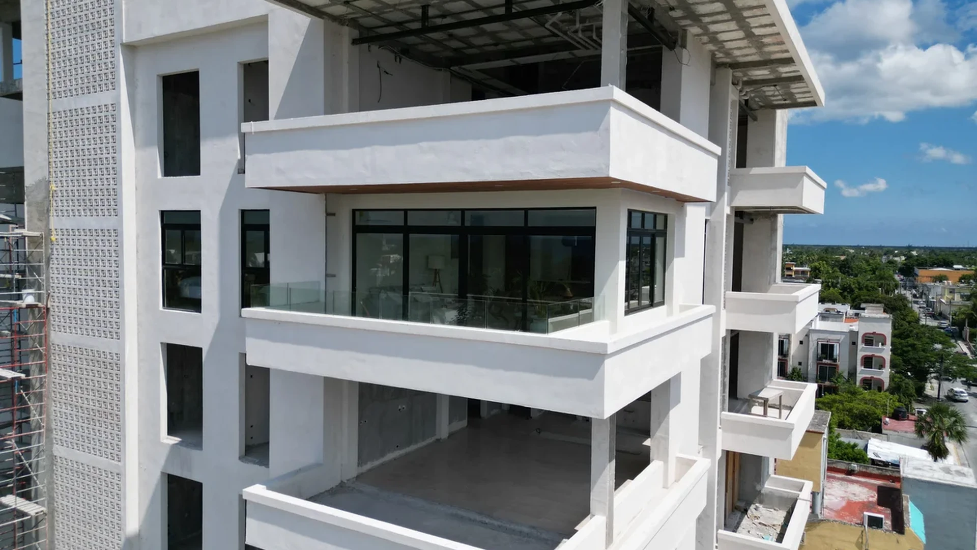 Image of a New Development, featuring Modern Architecture and Under Construction.