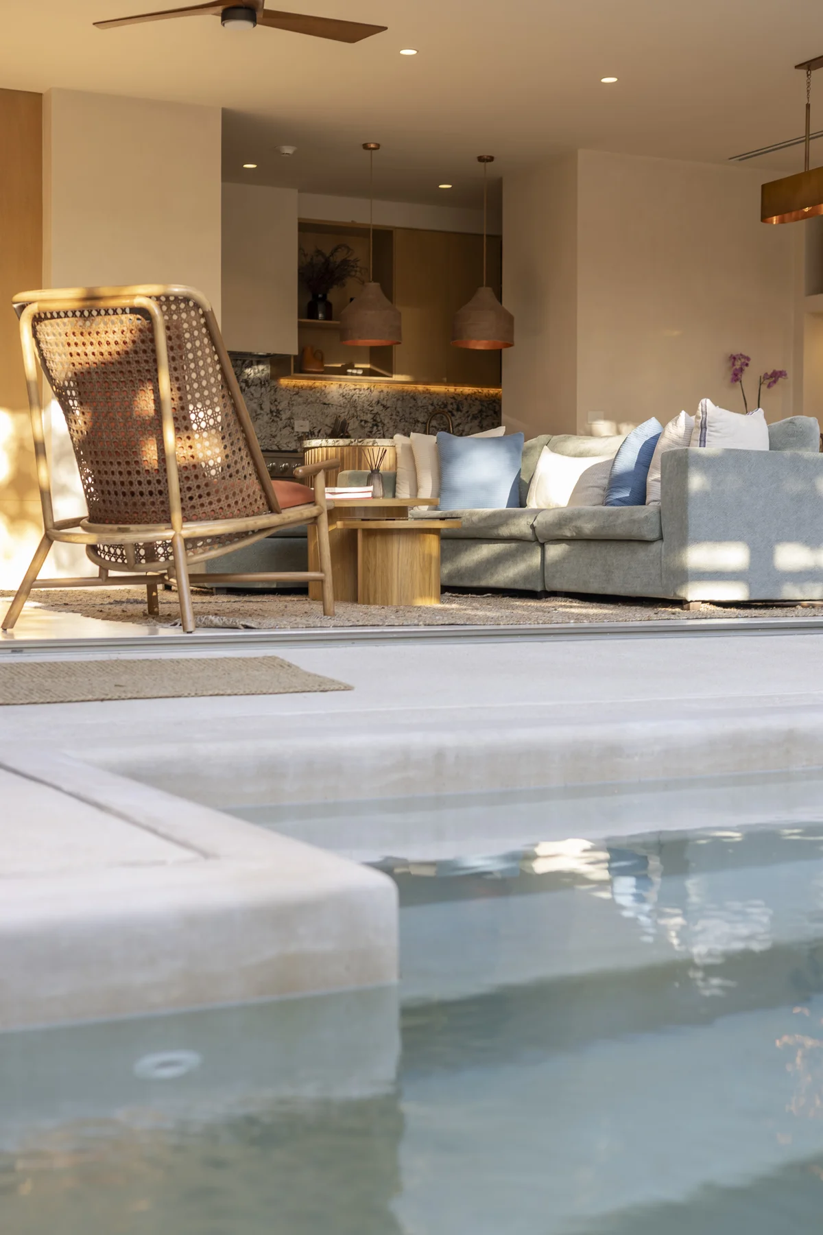 Image of a Private Plunge Pool, featuring Indoor-Outdoor Living and Luxury Villa Suite.