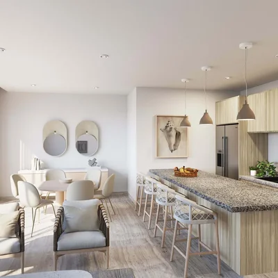 Discover Aurora Towers Torre Luna. With unparalleled access to 30+ amenities, explore luxury lakeside living in Cancun.