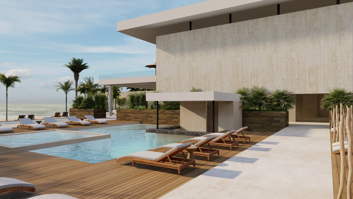 Image of a Resort-Style Pool, featuring Sundeck and Ocean View.