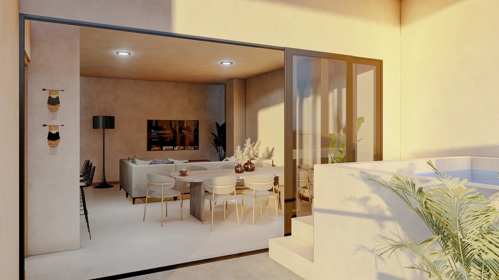 Image of a Open Concept Living, featuring Indoor-Outdoor Flow and Private Patio.