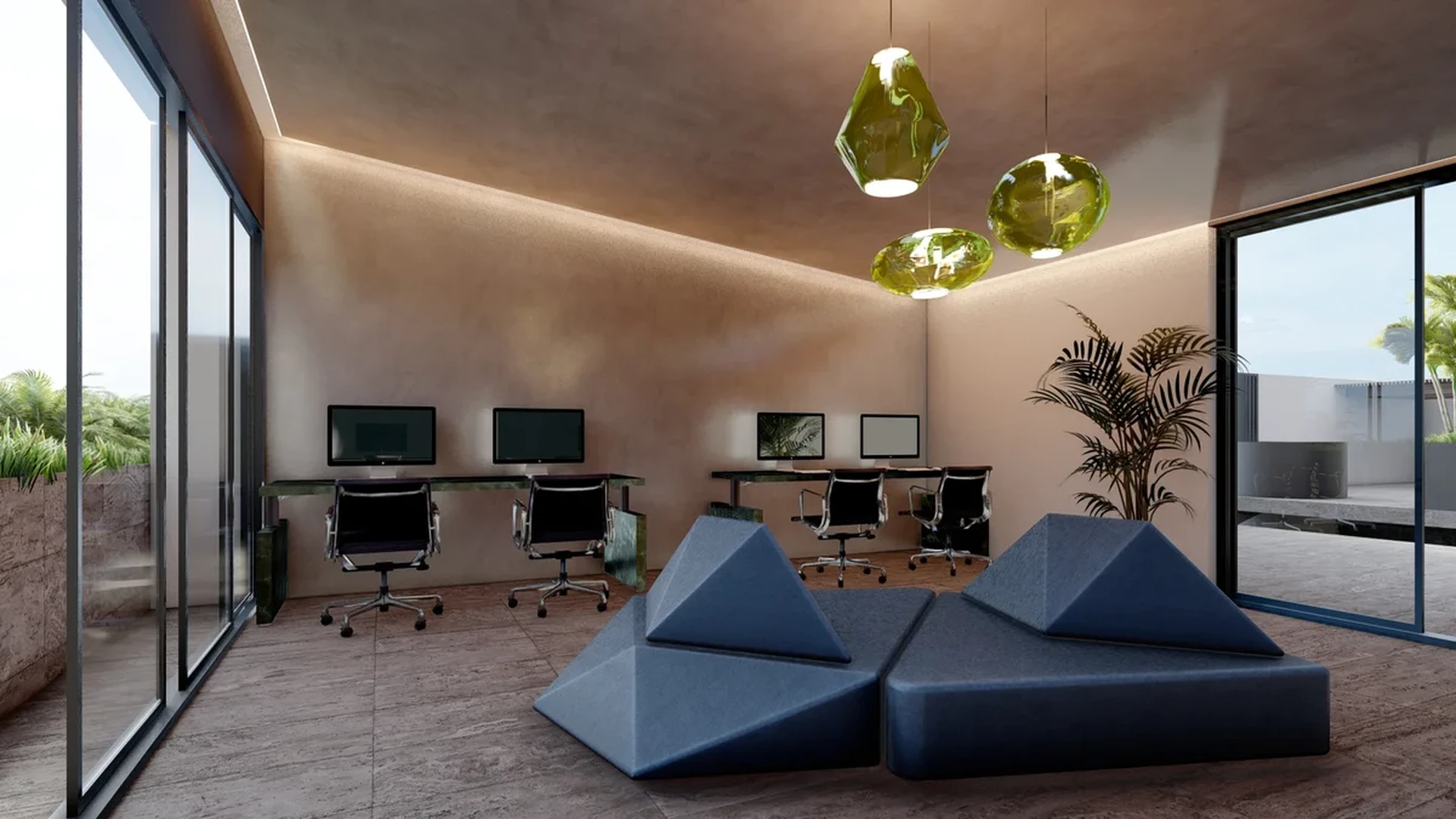 Image of a Coworking Space, featuring Business Center and Modern Design.