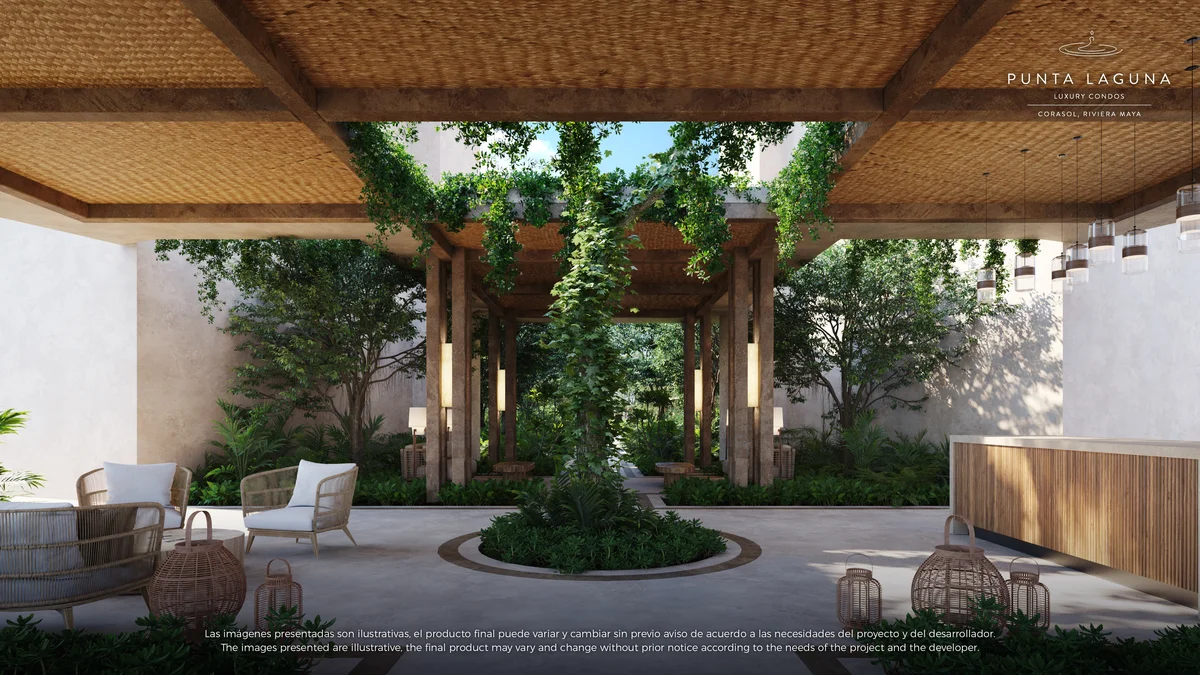 Image of a Luxury Lobby, featuring Reception Area and Indoor-Outdoor Living.