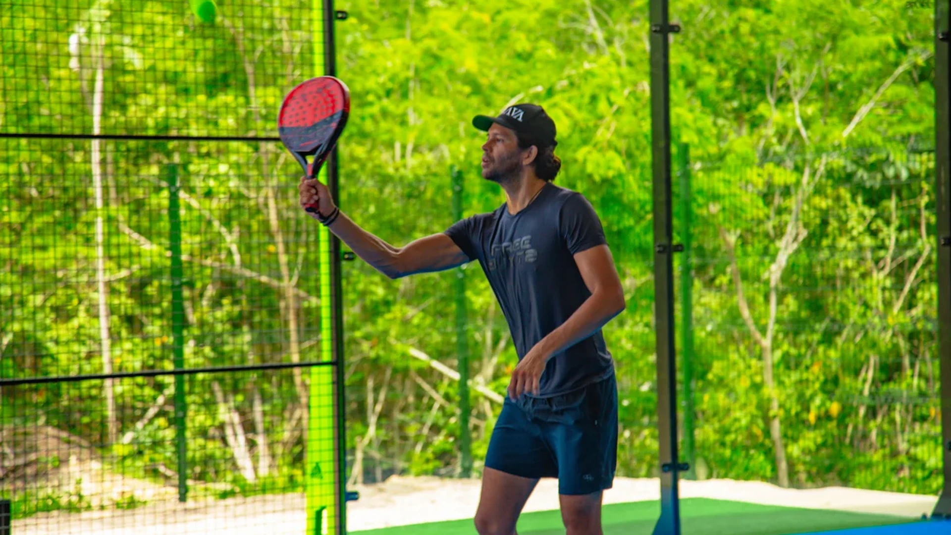 Image of a Padel Court, featuring Outdoor Sports Court and Recreational Amenities.