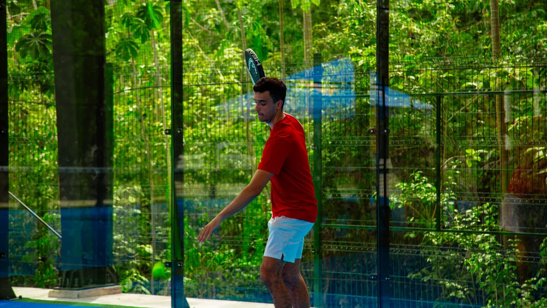 Image of a Padel Court, featuring Sports Court and Outdoor Recreation.