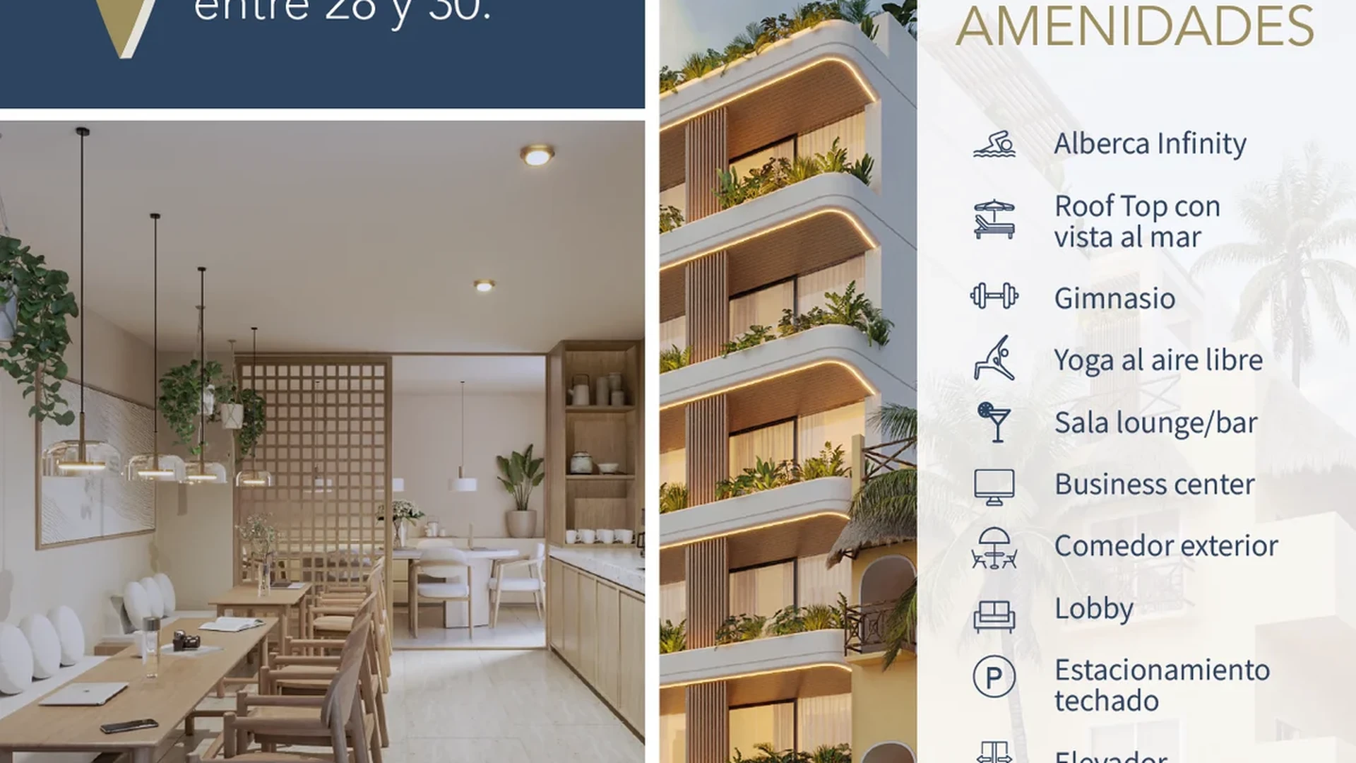 Image of a Rooftop Infinity Pool, featuring Ocean View Terrace and Modern Architecture.