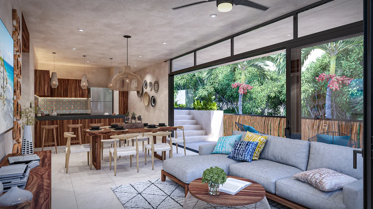 Image of a Open-Concept Living, featuring Indoor-Outdoor Living and Private Terrace.