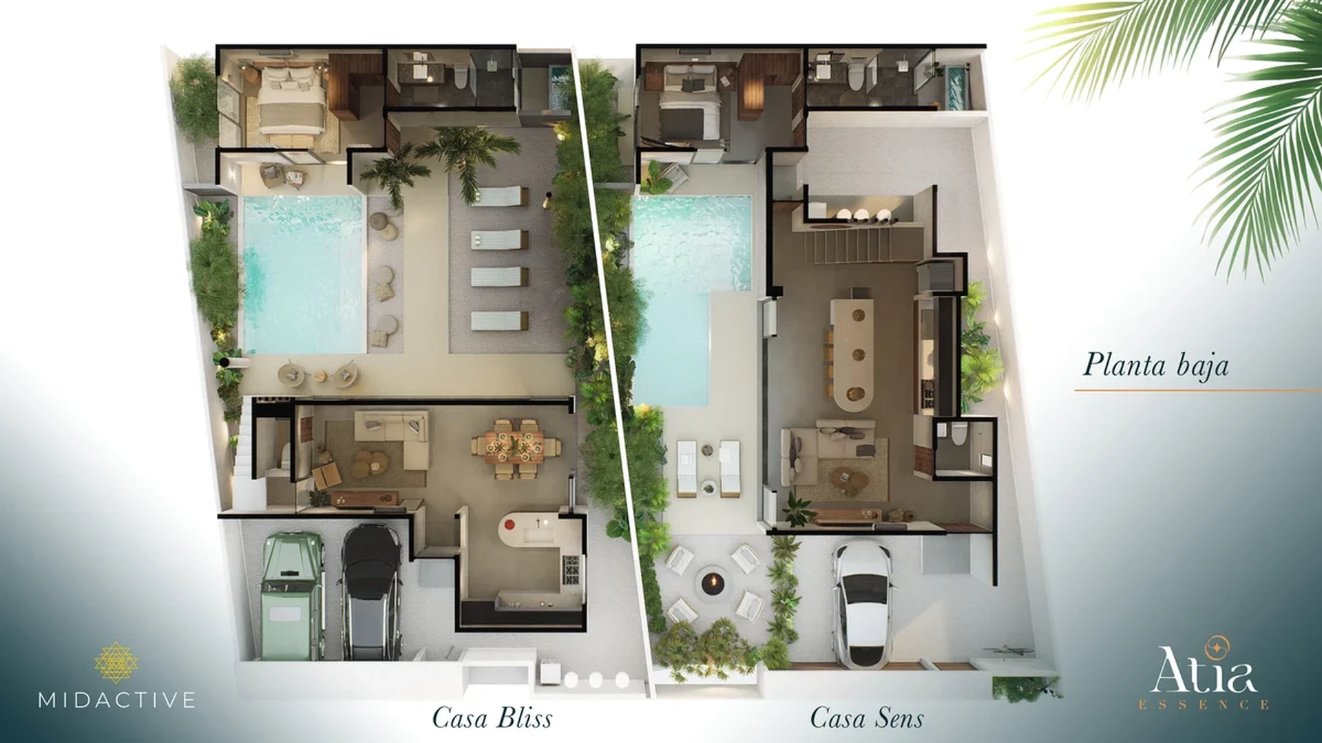 Image of a Architectural Floor Plan, featuring Private Pool and Open-Concept Layout.