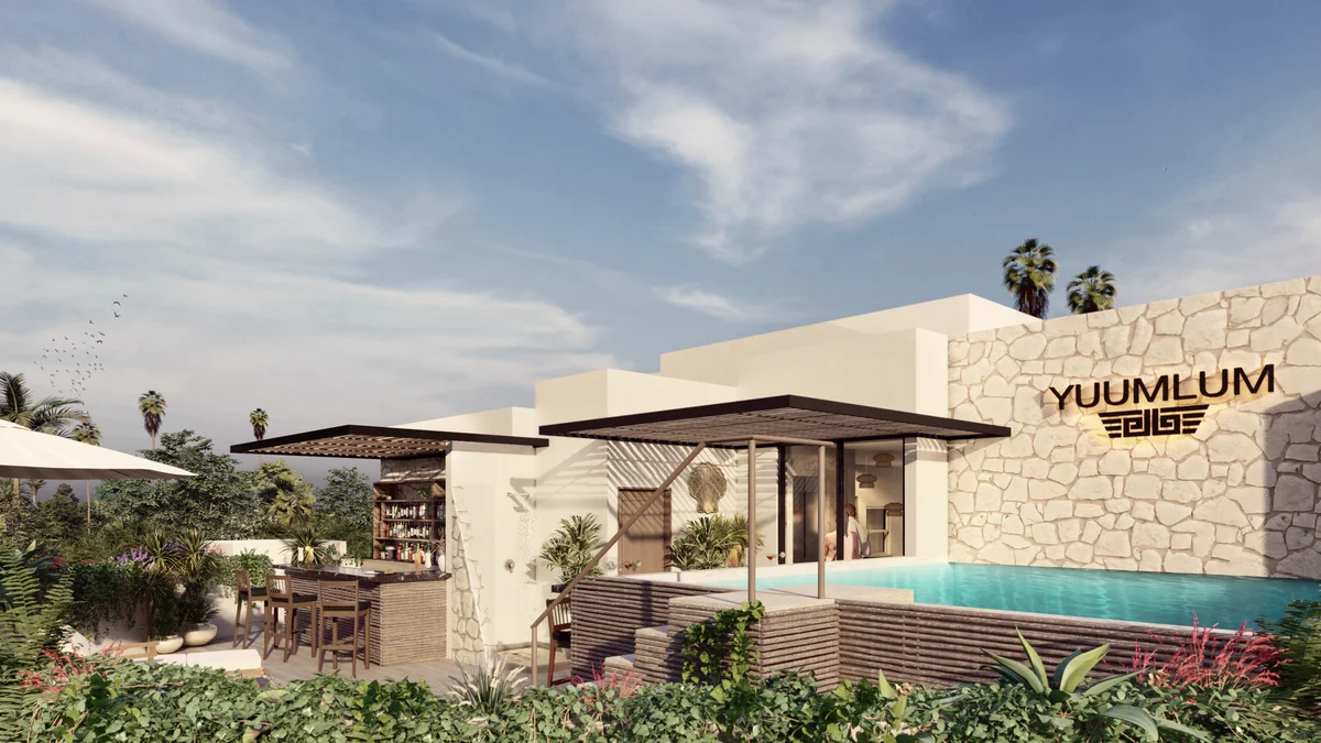 Image of a Private Pool, featuring Poolside Bar and Outdoor Lounge.