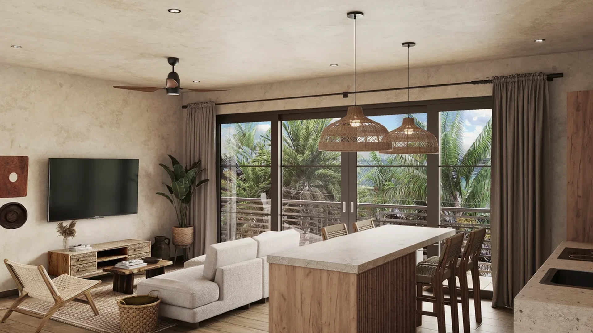 A bottom-left view of a Couch featuring furniture and flooring.