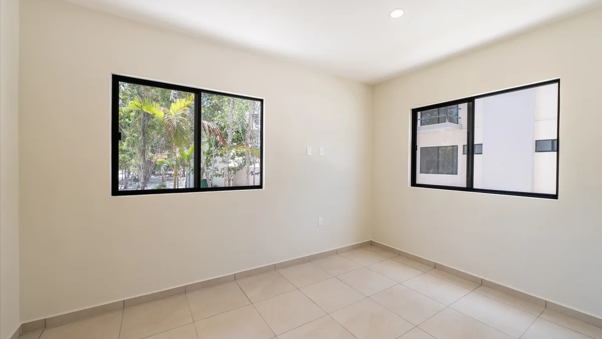 Image of Garden at Selva Escondida II, featuring Empty Room, Tiled Flooring.