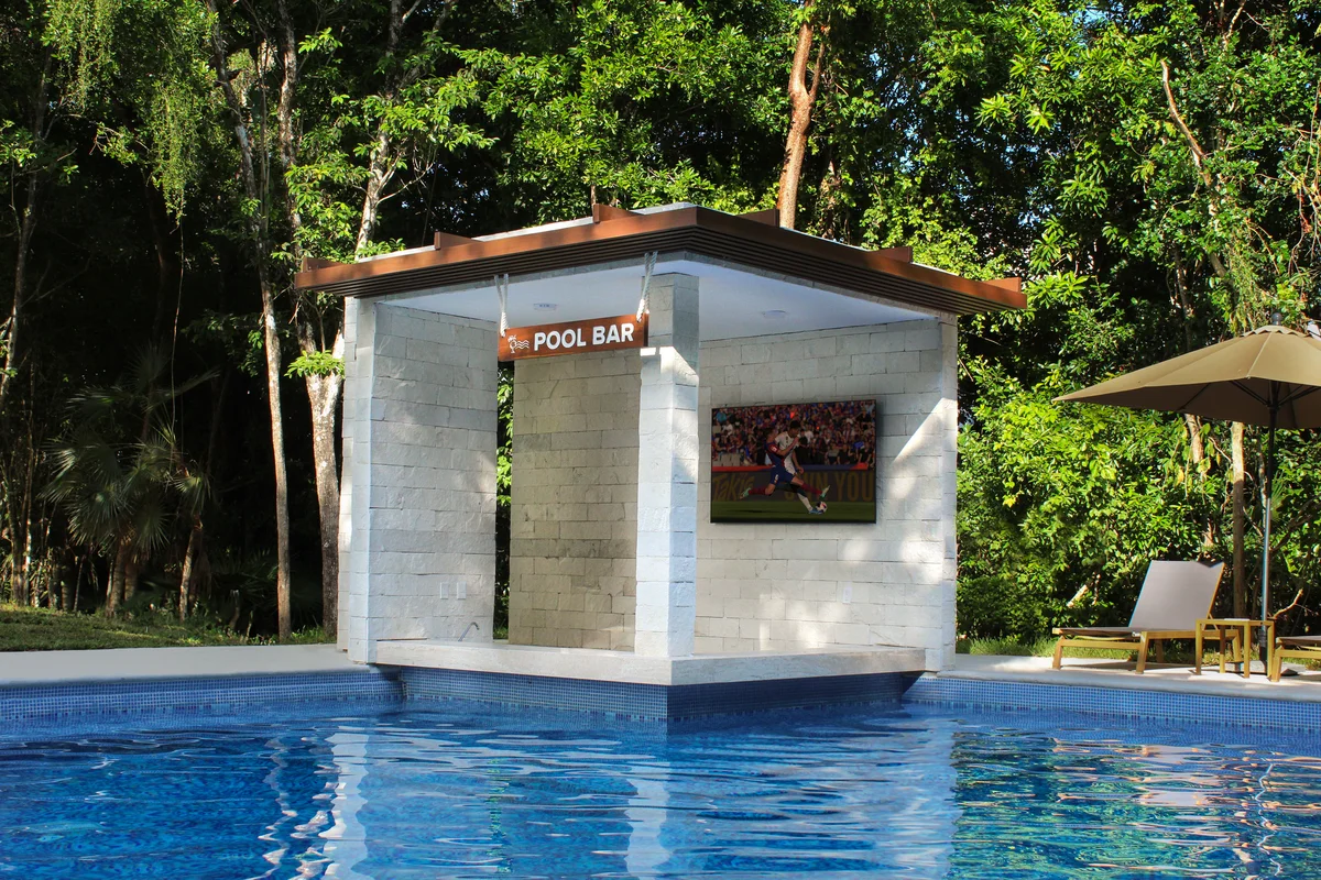 Image of Swimming Pool at Selva Escondida II, featuring Swimming Pool, Pool Bar.
