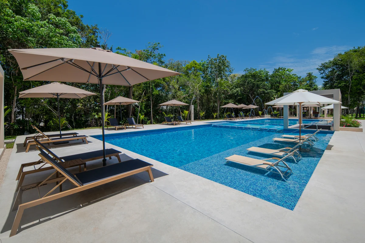 Image of Swimming Pool at Selva Escondida II, featuring Swimming Pool, Resort Style Pool.