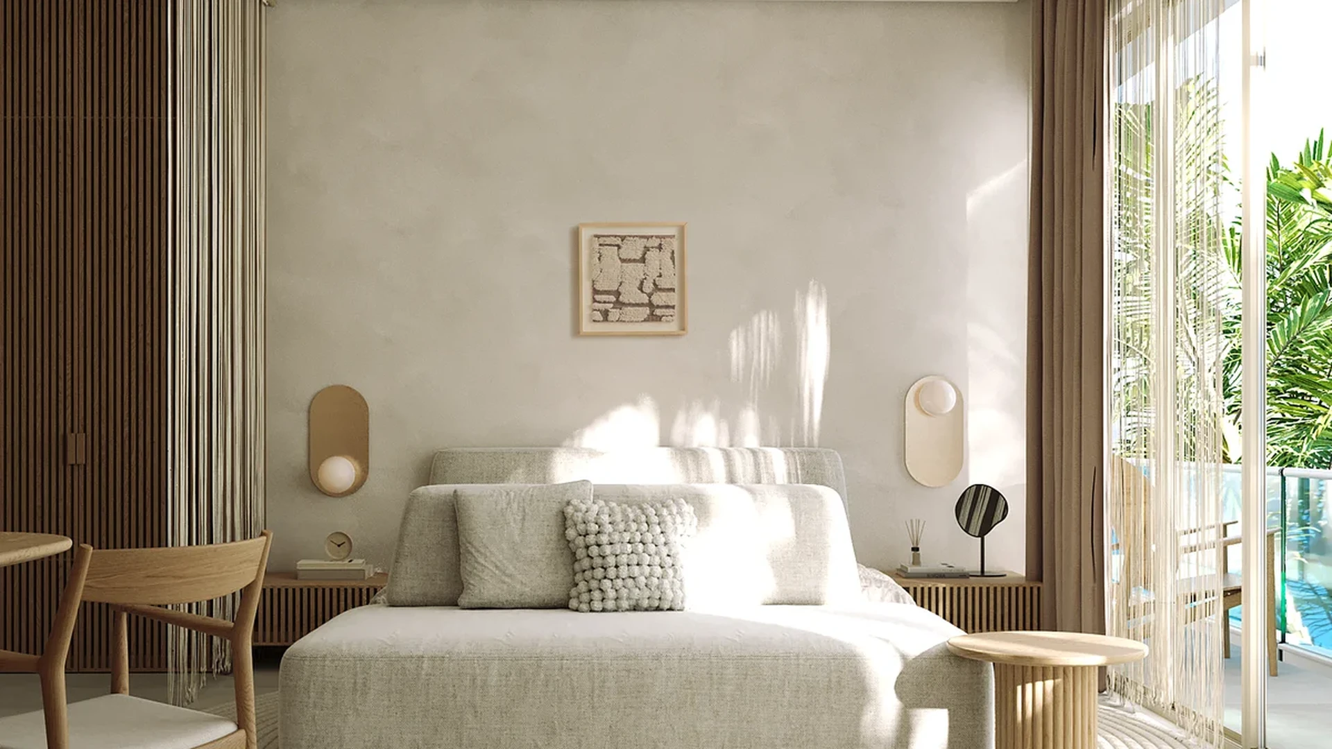 Image of Swimming Pool at Spirit 1990, featuring Modern Bedroom, Natural Light.