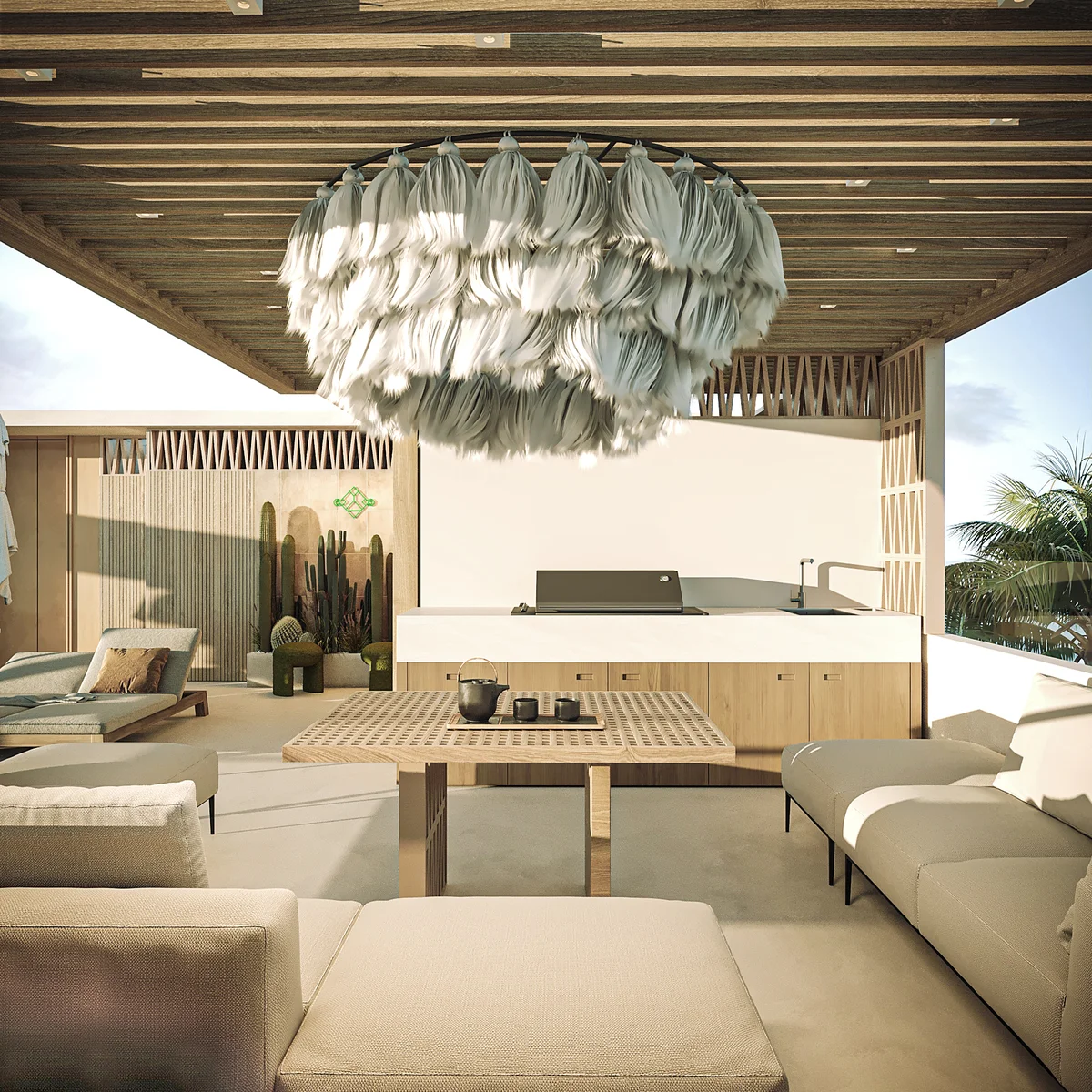 Image of Rooftop Terrace at Spirit 1990, featuring Rooftop Terrace, Outdoor Living Space.