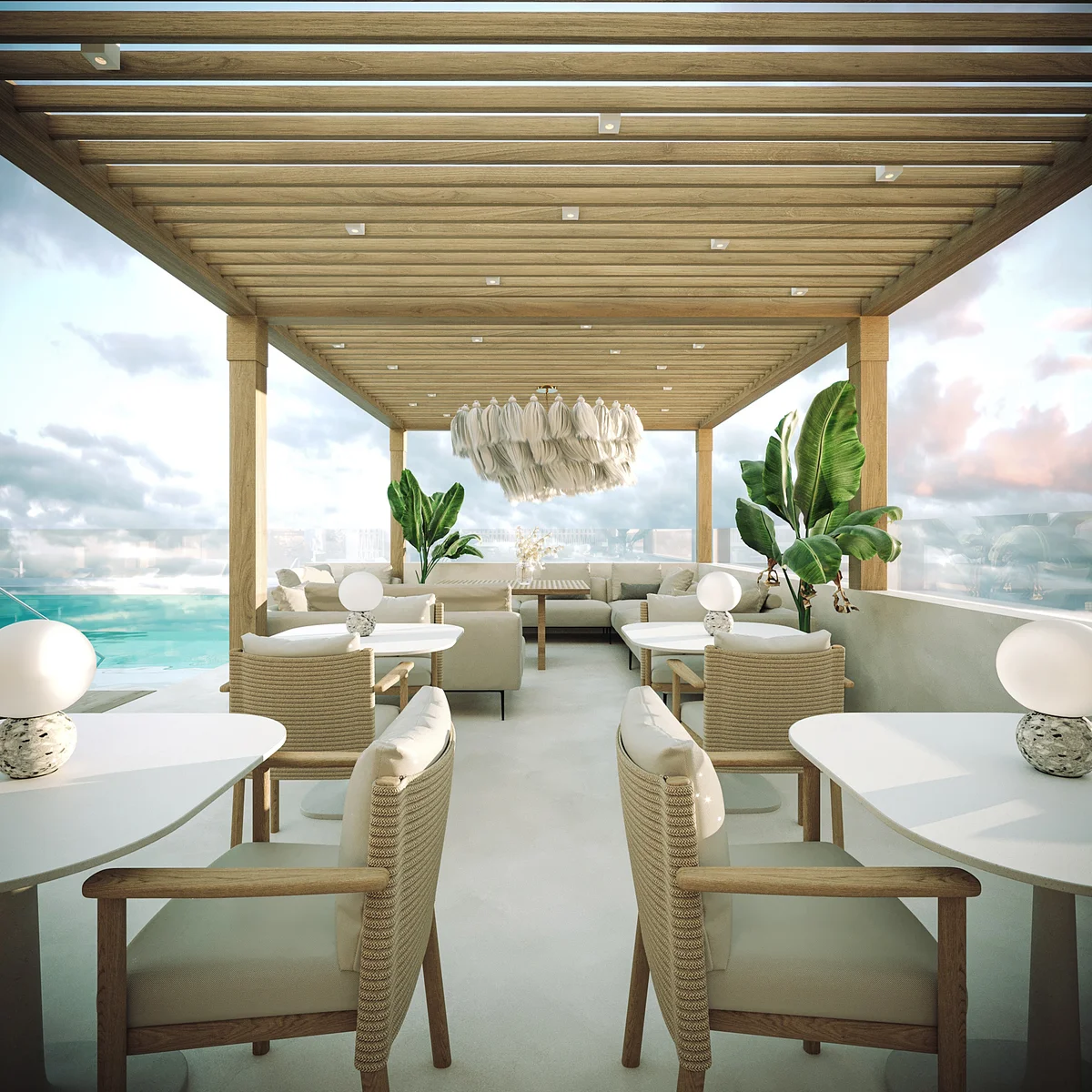 Image of Swimming Pool at Spirit 1990, featuring Rooftop Terrace, Luxury Lounge.