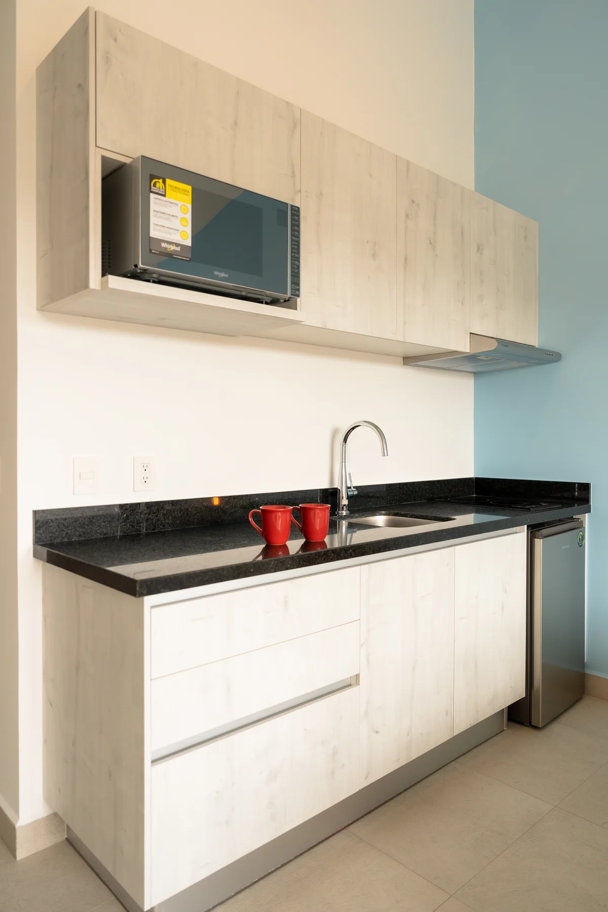 View of Kitchenette at Tao Nautico, showcasing Modern Kitchen, Compact Kitchen.