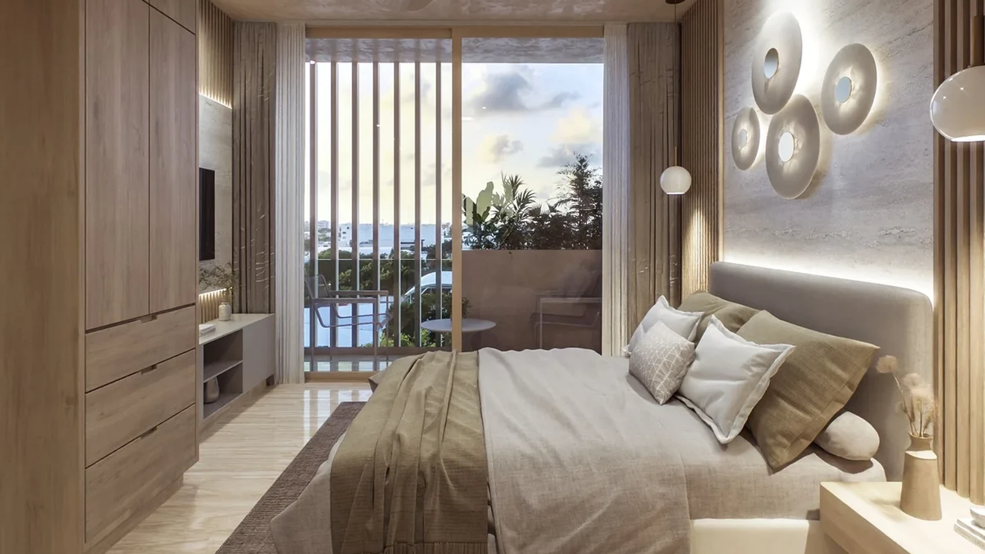 Image of Ocean View at Belehu, featuring Modern Bedroom, Luxury Interior.