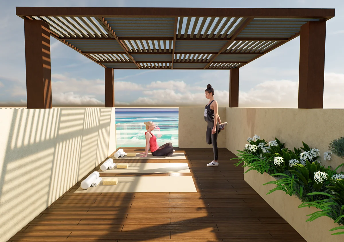 Image of Rooftop Terrace at Condos 89, featuring Rooftop Terrace, Yoga Deck.