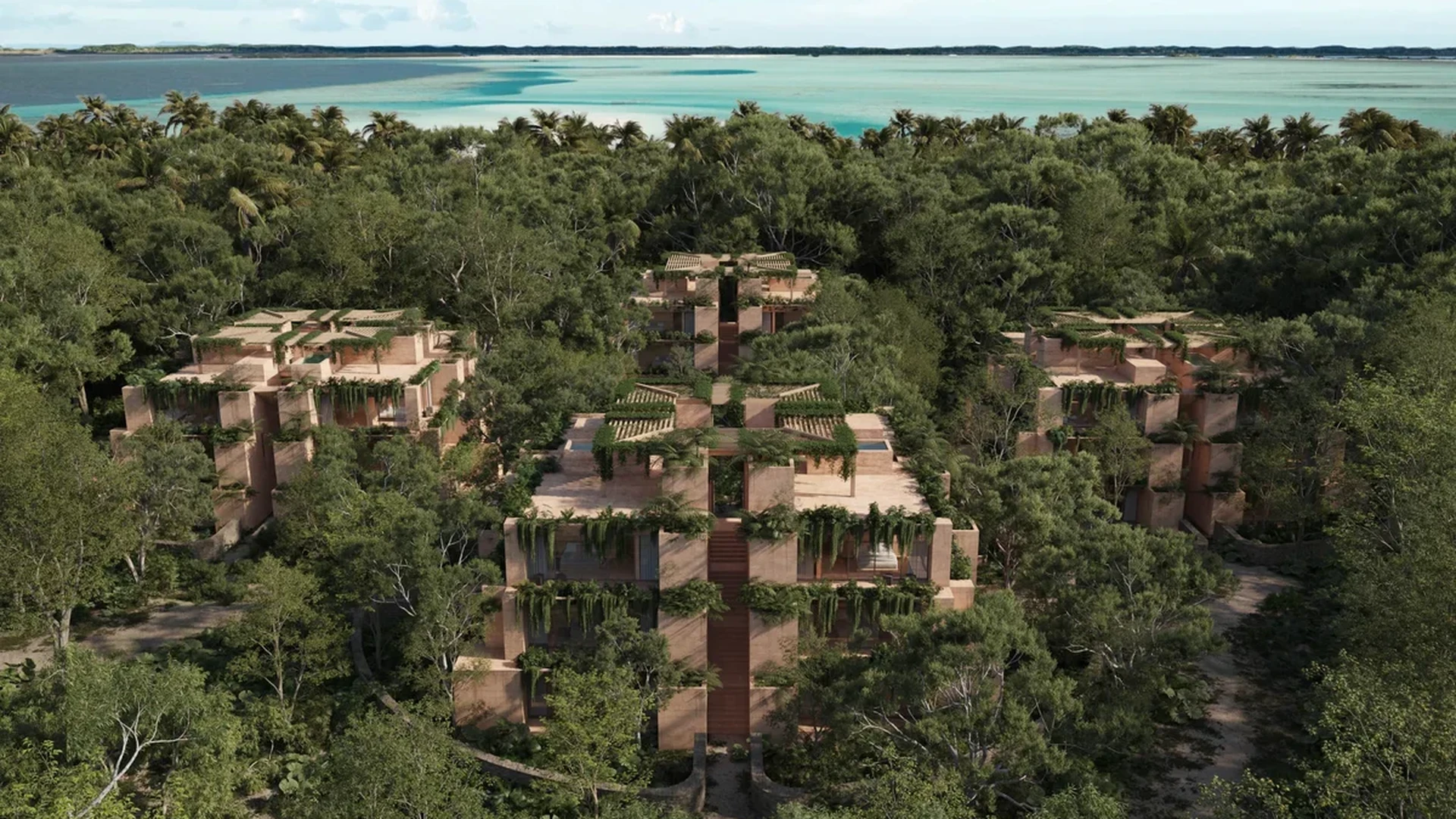 Image of Swimming Pool at Aldea Kalan, featuring Jungle View, Ocean View.