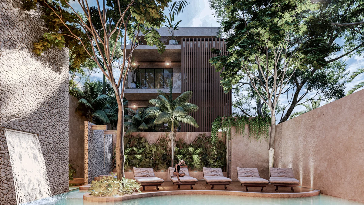 Image of Swimming Pool at Xacte, featuring Resort Style Pool, Luxury Living.