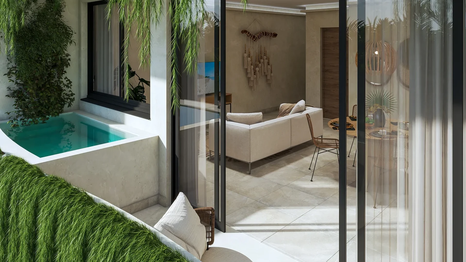 Image of Swimming Pool at Aurea, featuring Private Plunge Pool, Balcony with Pool.