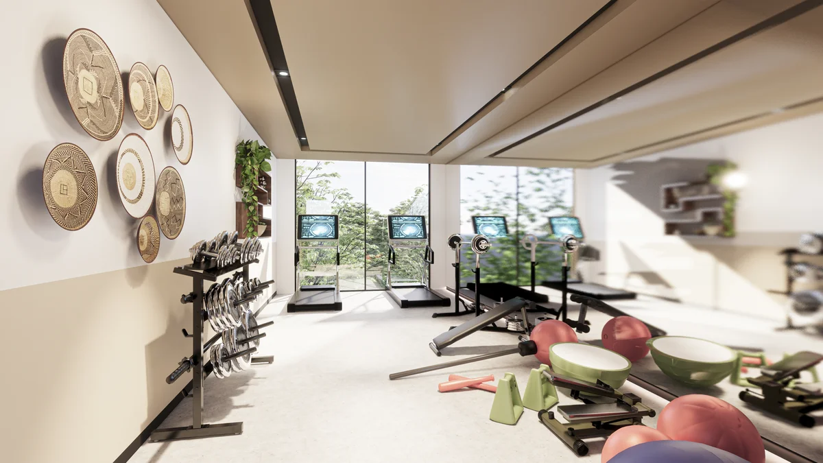 Image of Gym at Akua Reserve, featuring Fitness Center, Gym.