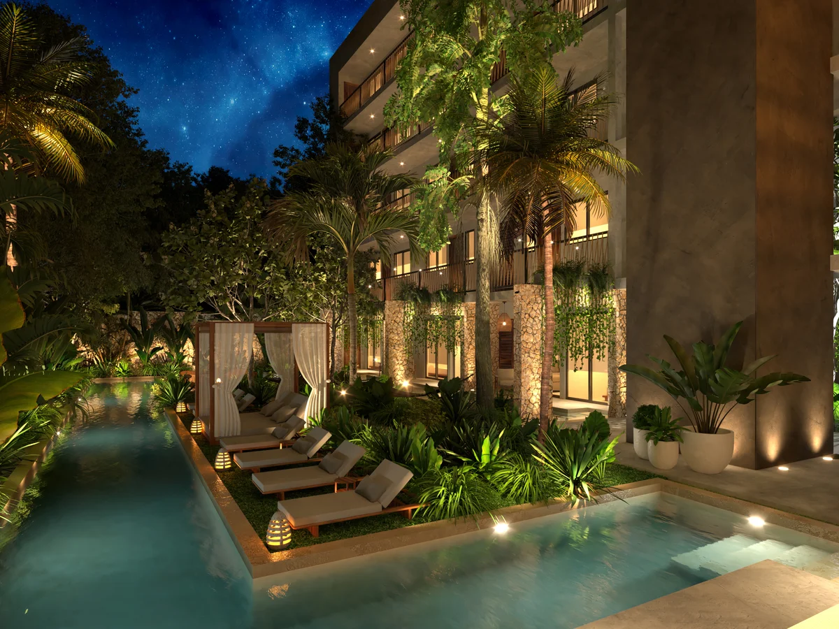 Image of Swimming Pool at Akua Reserve, featuring Resort Style Pool, Luxury Apartments.