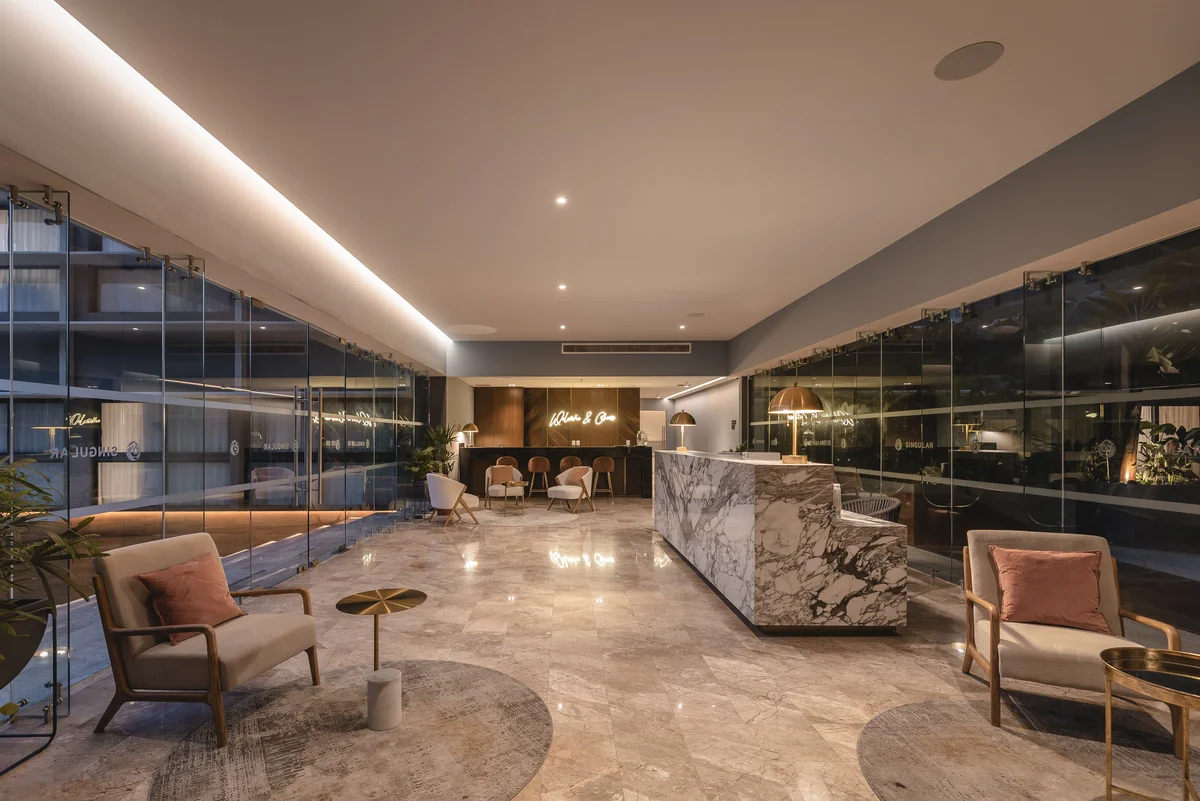 Image of Lobby at Singular Dream, featuring Luxury Lobby, Modern Reception.