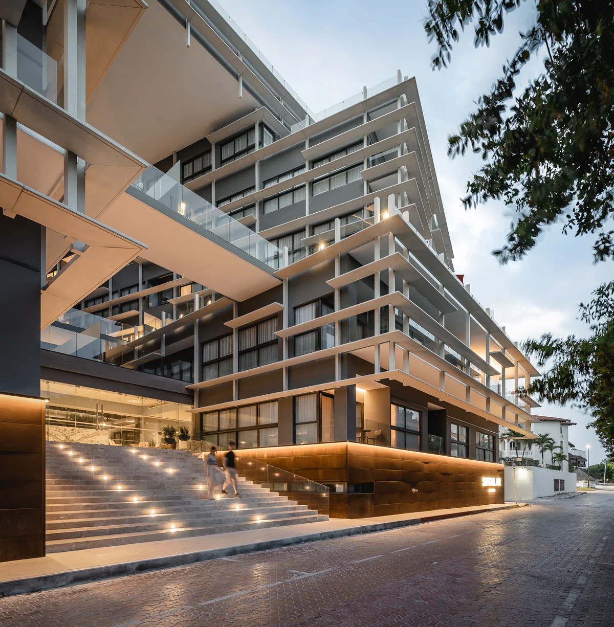 Image of Lobby at Singular Dream, featuring Modern Architecture, Building Exterior.