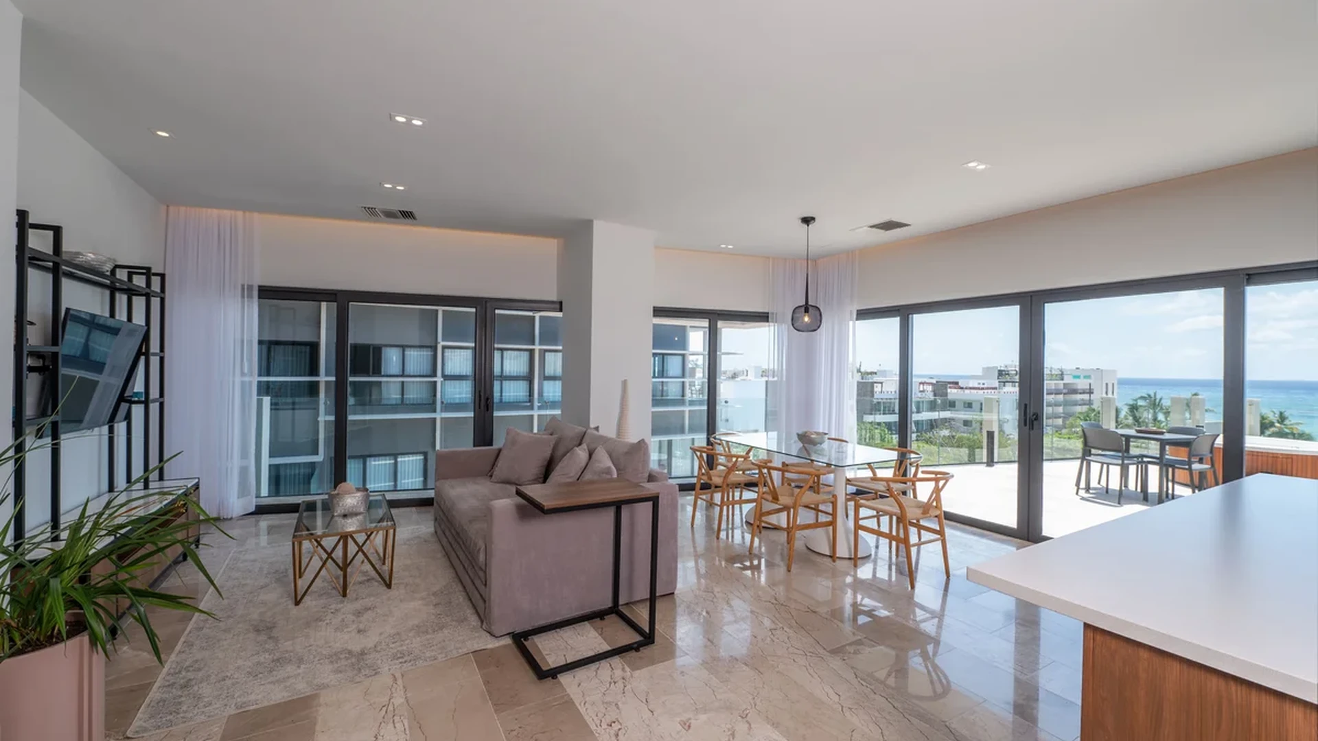 Image of Ocean View at Singular Dream, featuring Open Concept Living, Ocean View.