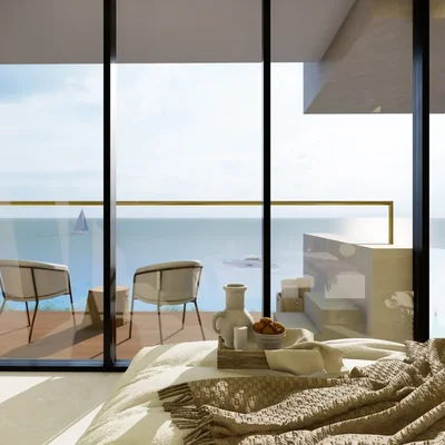 Image of Swimming Pool at Existence, featuring Ocean View Bedroom, Waterfront Property.