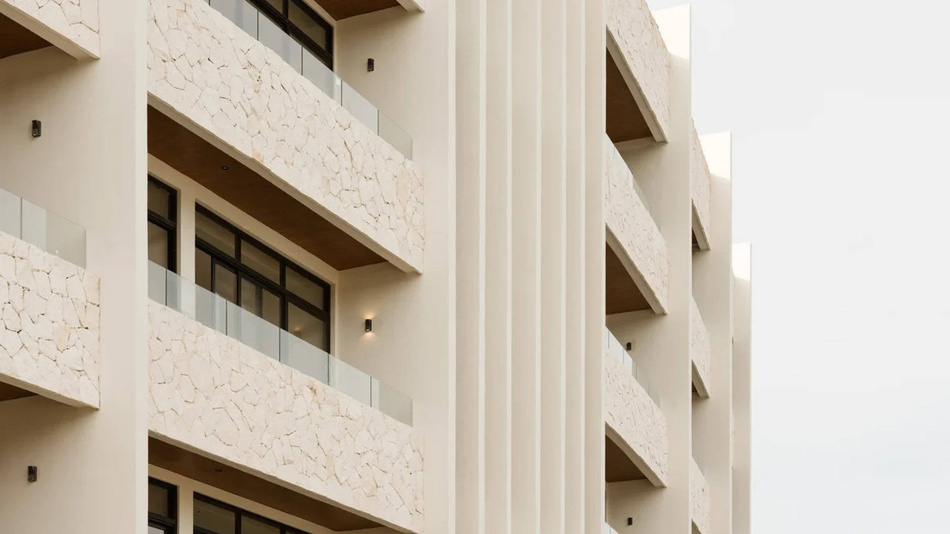 View of Modern Architecture at Distrito Norte, showcasing Building Facade, Apartment Exterior.
