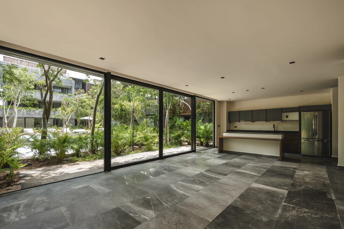 Image of Garden at Humana, featuring Open Concept Living, Floor-to-Ceiling Windows.