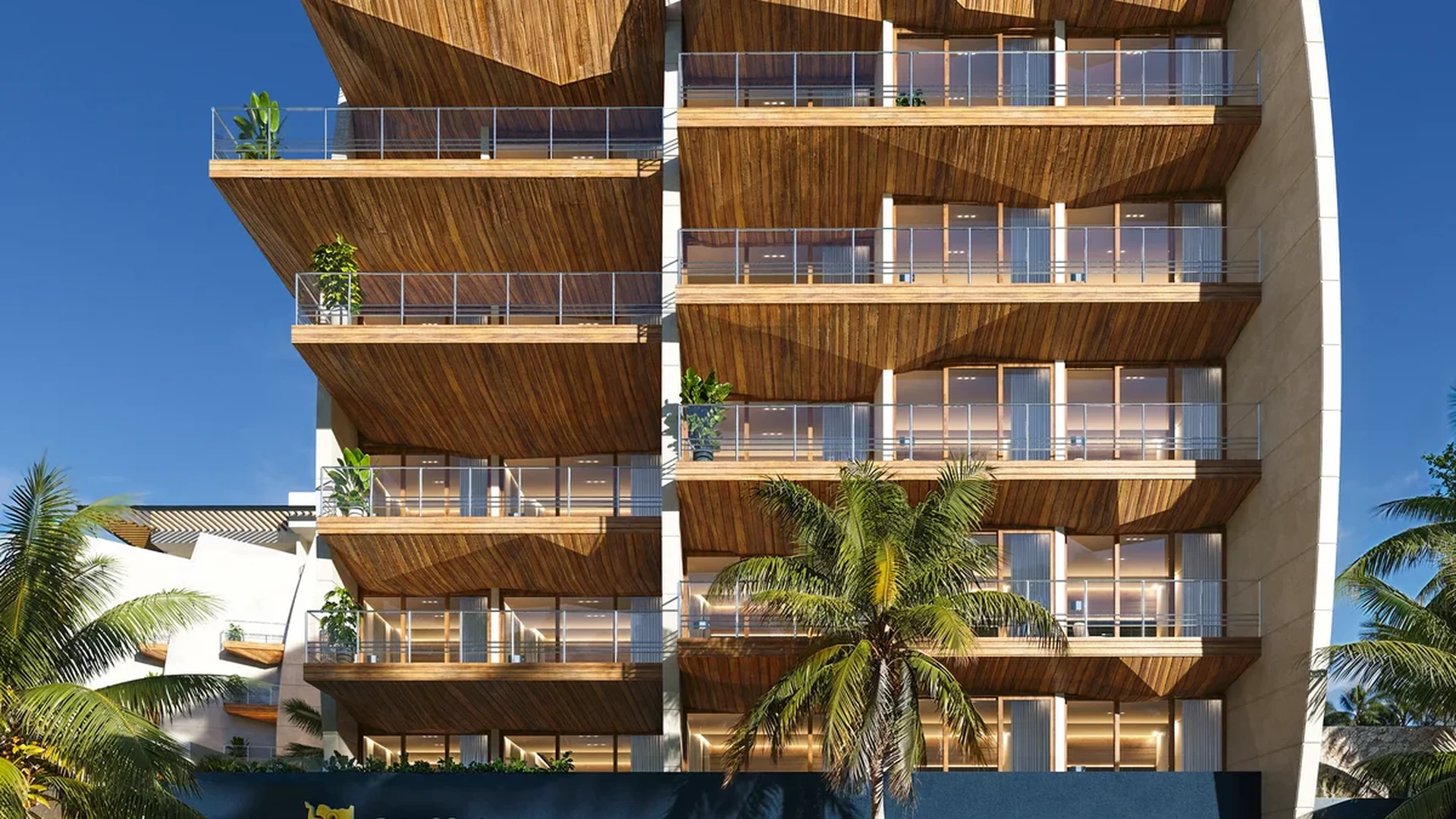 Image of Lobby at Saint Marine, featuring Modern Architecture, Building Exterior.