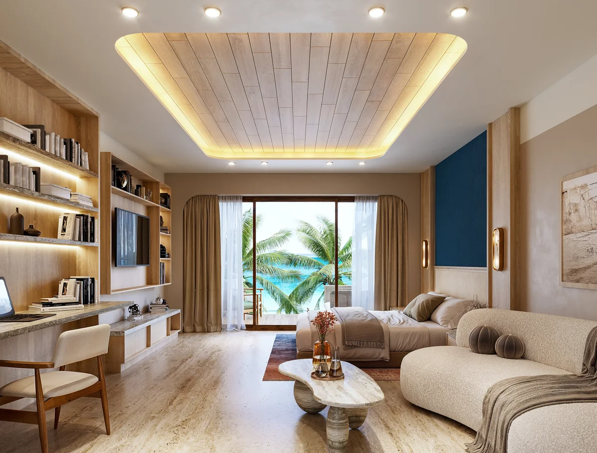Image of Ocean View at Saint Marine, featuring Ocean View Bedroom, Luxury Suite.