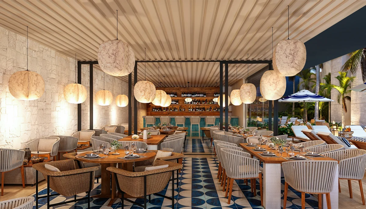 Image of Lounge at Saint Marine, featuring Luxury Dining, Resort Restaurant.