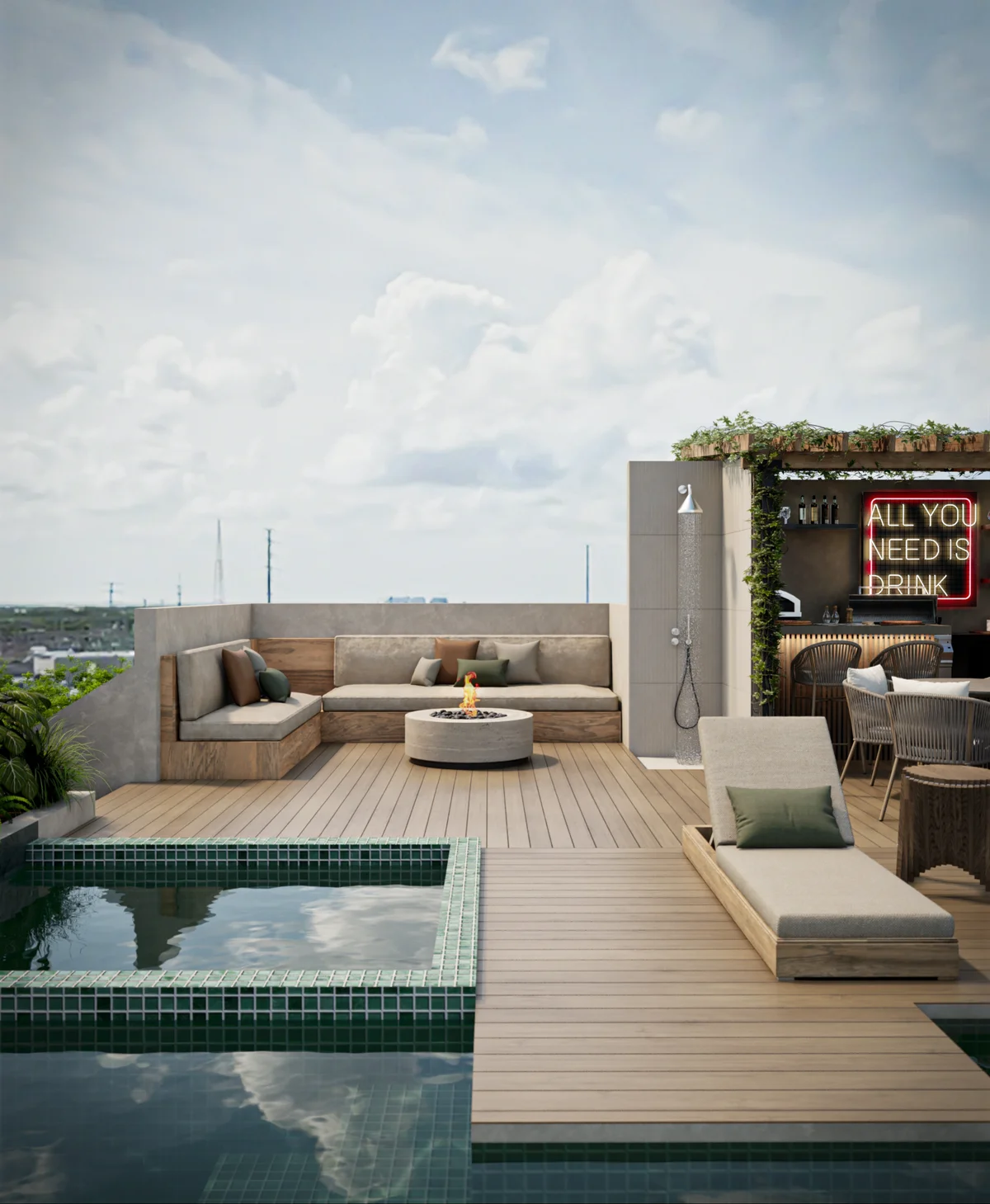 Image of Swimming Pool at Suutuk, featuring Rooftop Terrace, Plunge Pool.