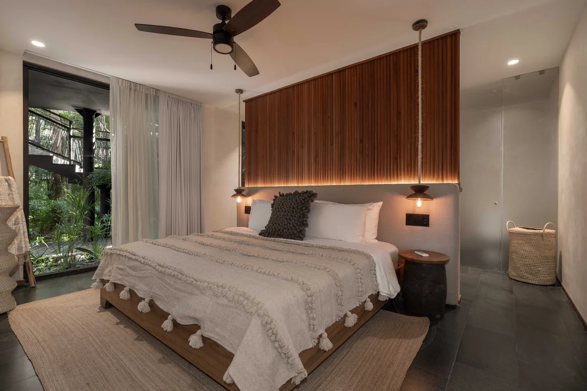 Image of Garden at Miraluna, featuring Master Bedroom, Jungle View.