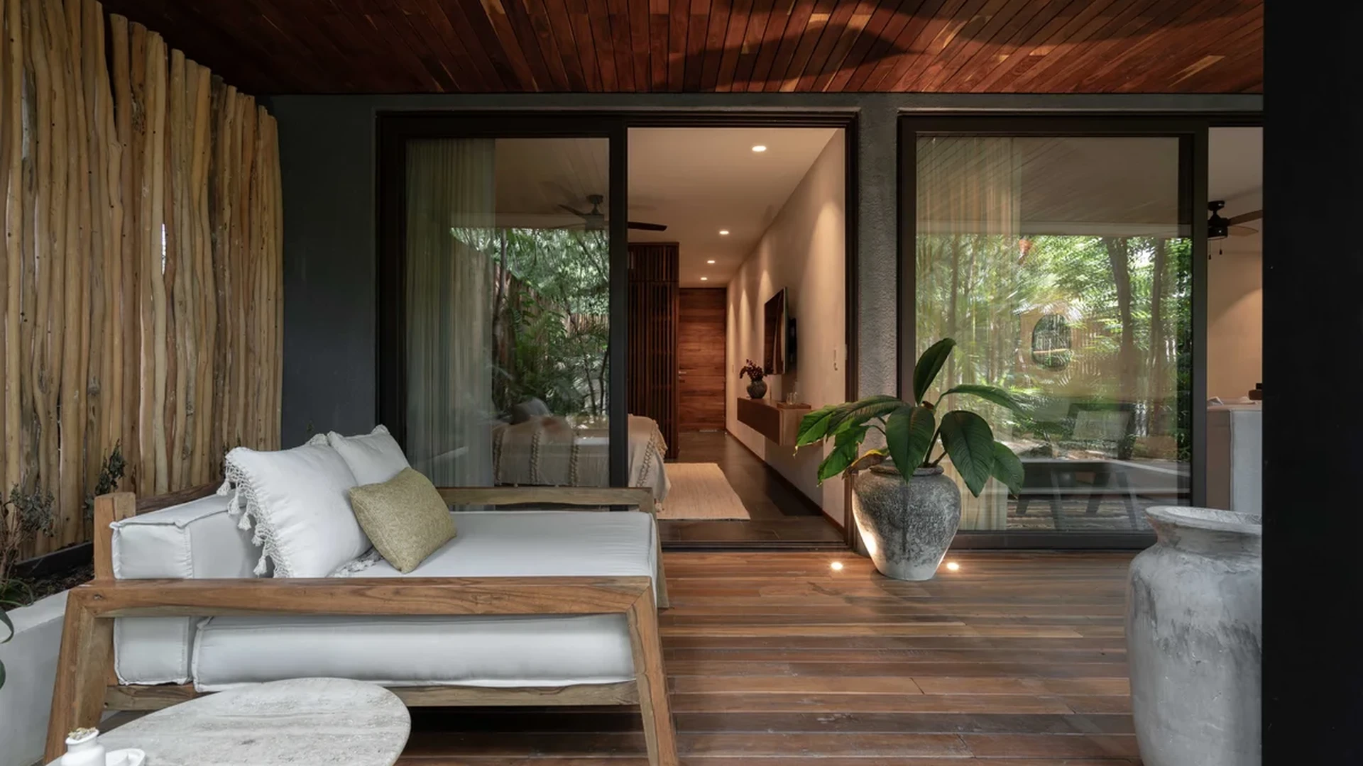 Image of Garden at Miraluna, featuring Private Terrace, Indoor-Outdoor Living.