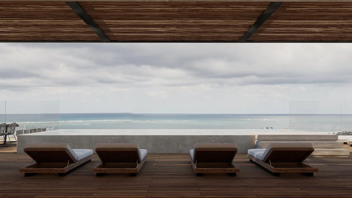 Image of Swimming Pool at Piedra de Mar, featuring Ocean View, Infinity Pool.