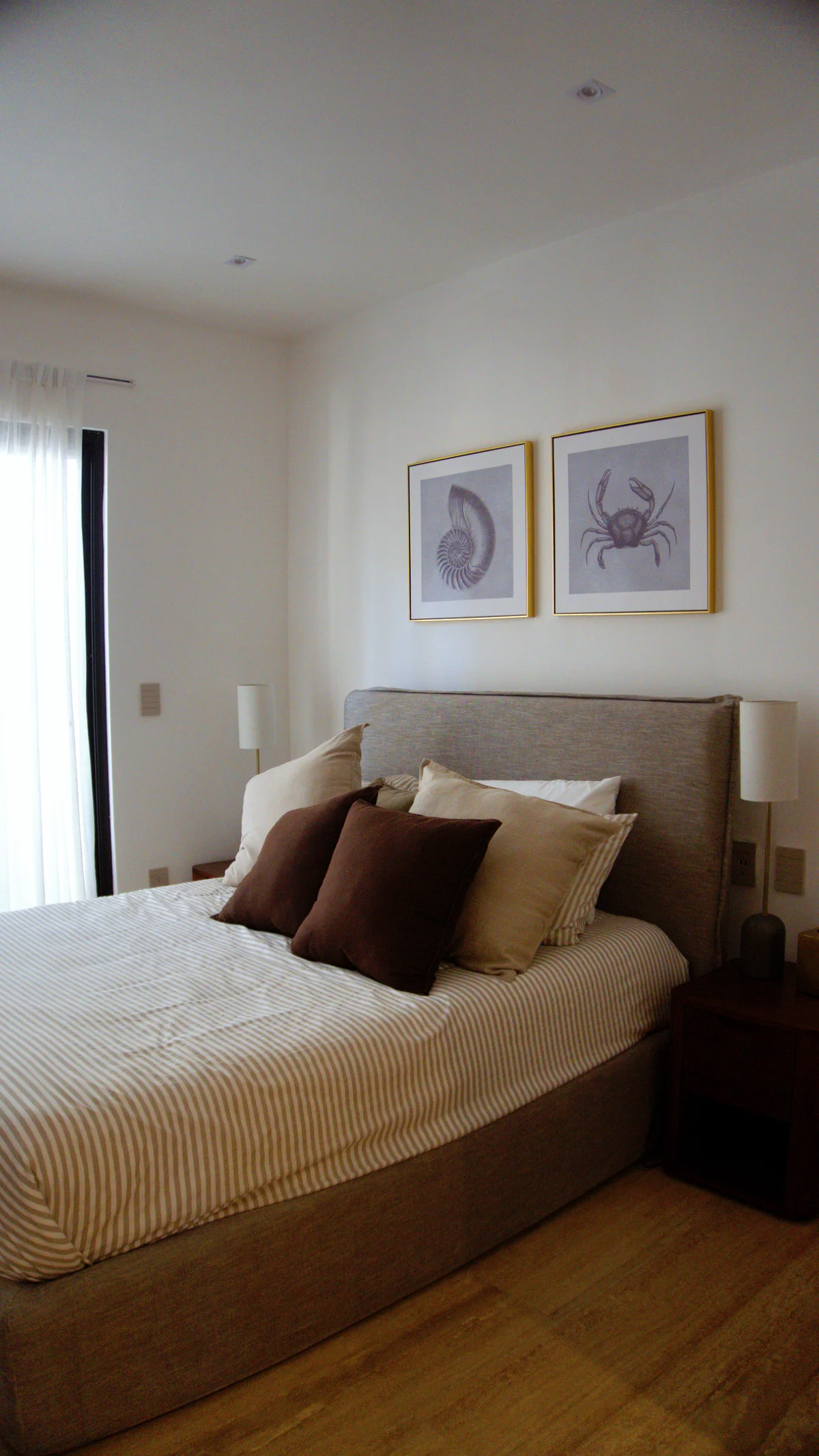 View of Bedroom at Baikal, showcasing Master Bedroom, Contemporary Decor.