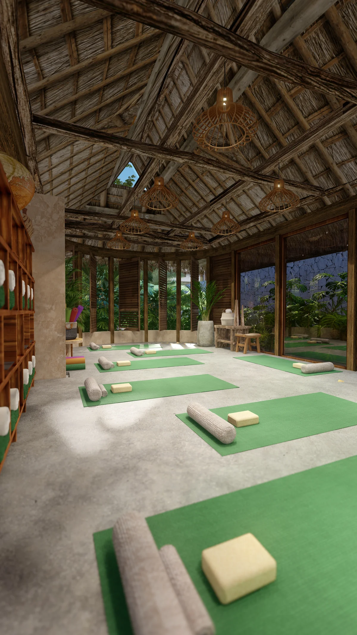 Image of Yoga Deck at Mestiza 15, featuring Yoga Deck, Wellness Center.