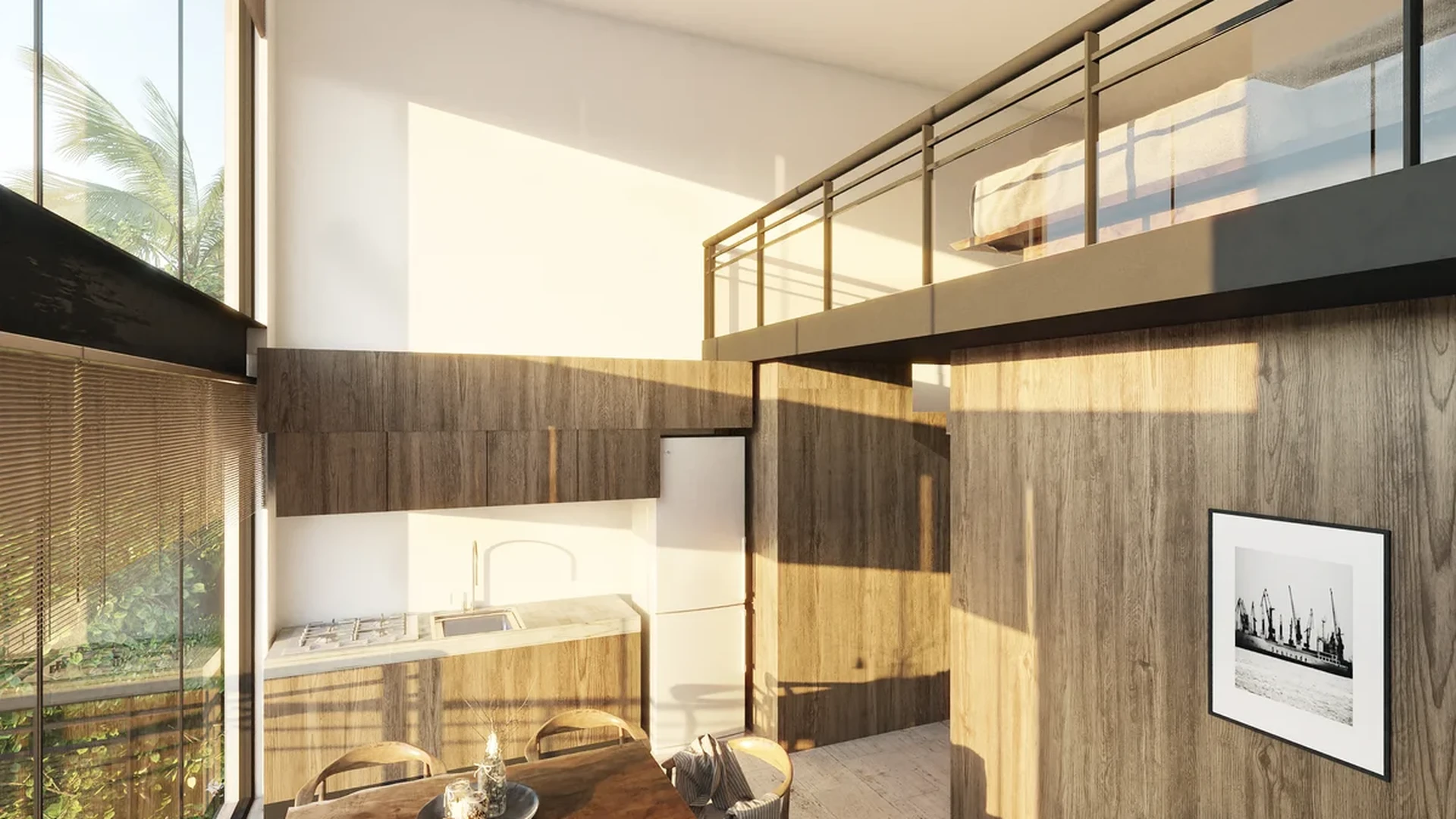 Image of Garden at View Towers, featuring Loft Apartment, Open Concept Living.