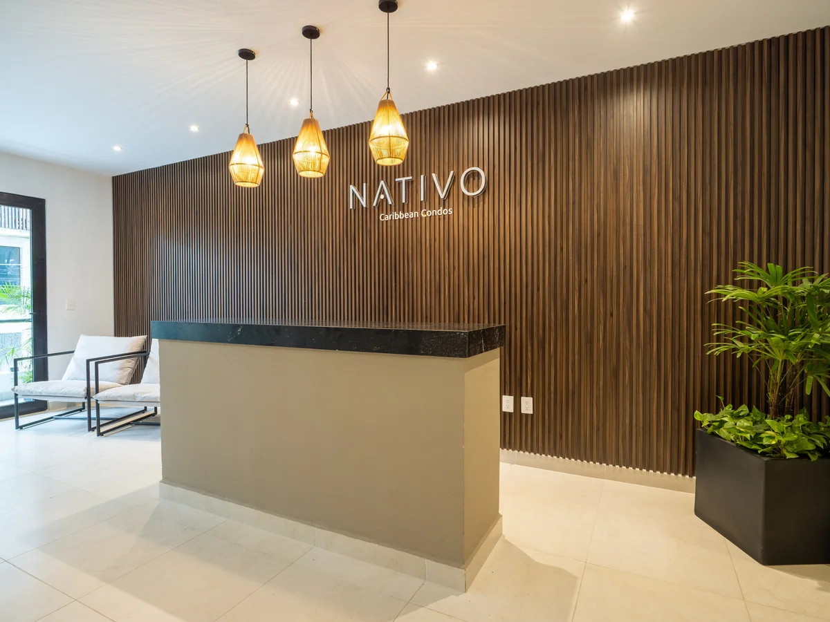 Image of Lobby at Nativo, featuring Modern Lobby, Reception Desk.