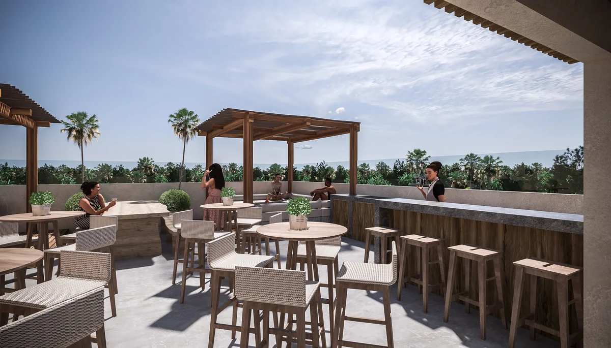 Image of Rooftop Terrace at Nativo, featuring Rooftop Terrace, Outdoor Lounge.