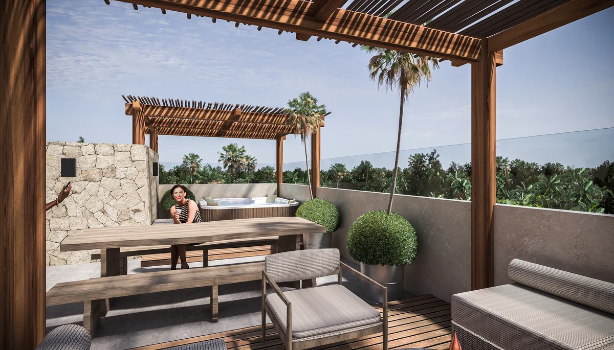 Image of Jacuzzi at Nativo, featuring Rooftop Terrace, Private Jacuzzi.